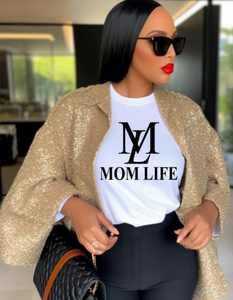 MOM LIFE TEE