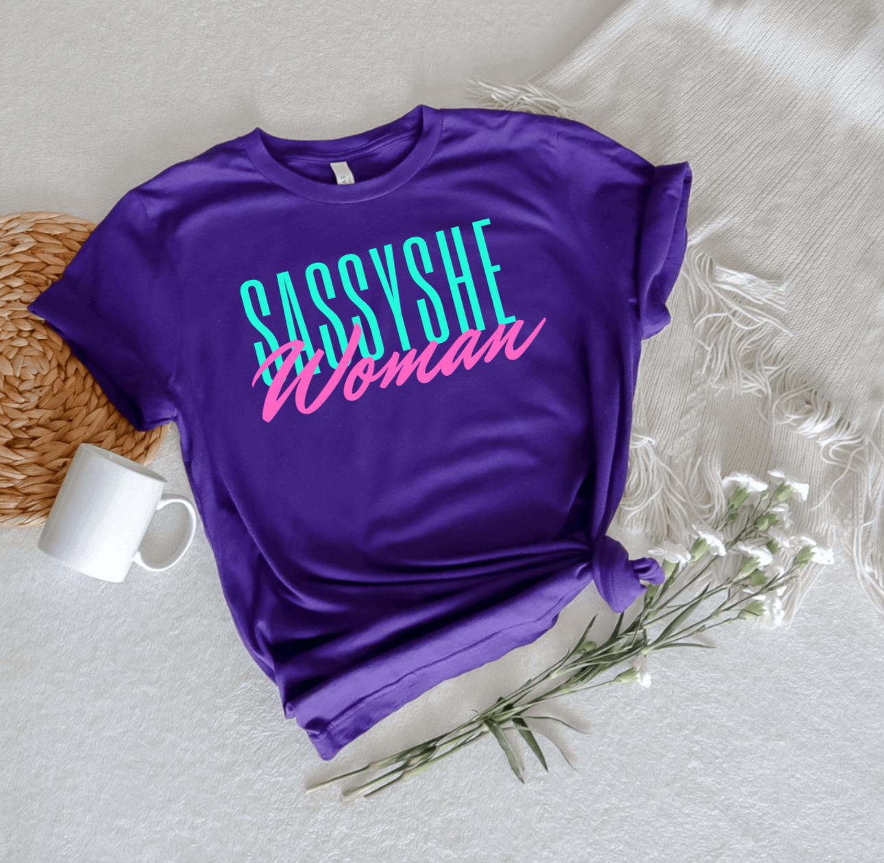 SASSYSHE WOMAN TEE