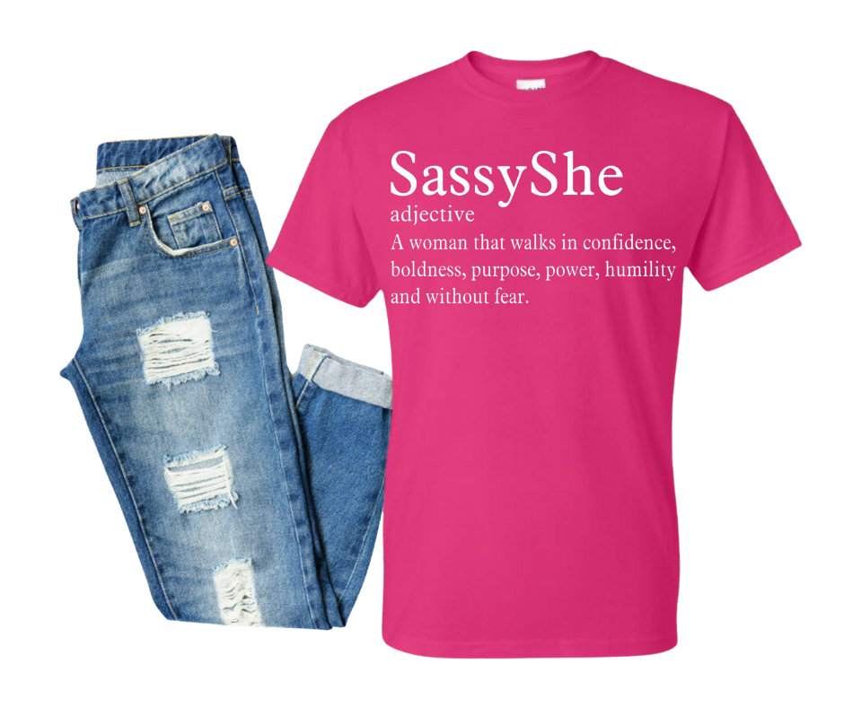 HOT PINK DEFINITION TEE