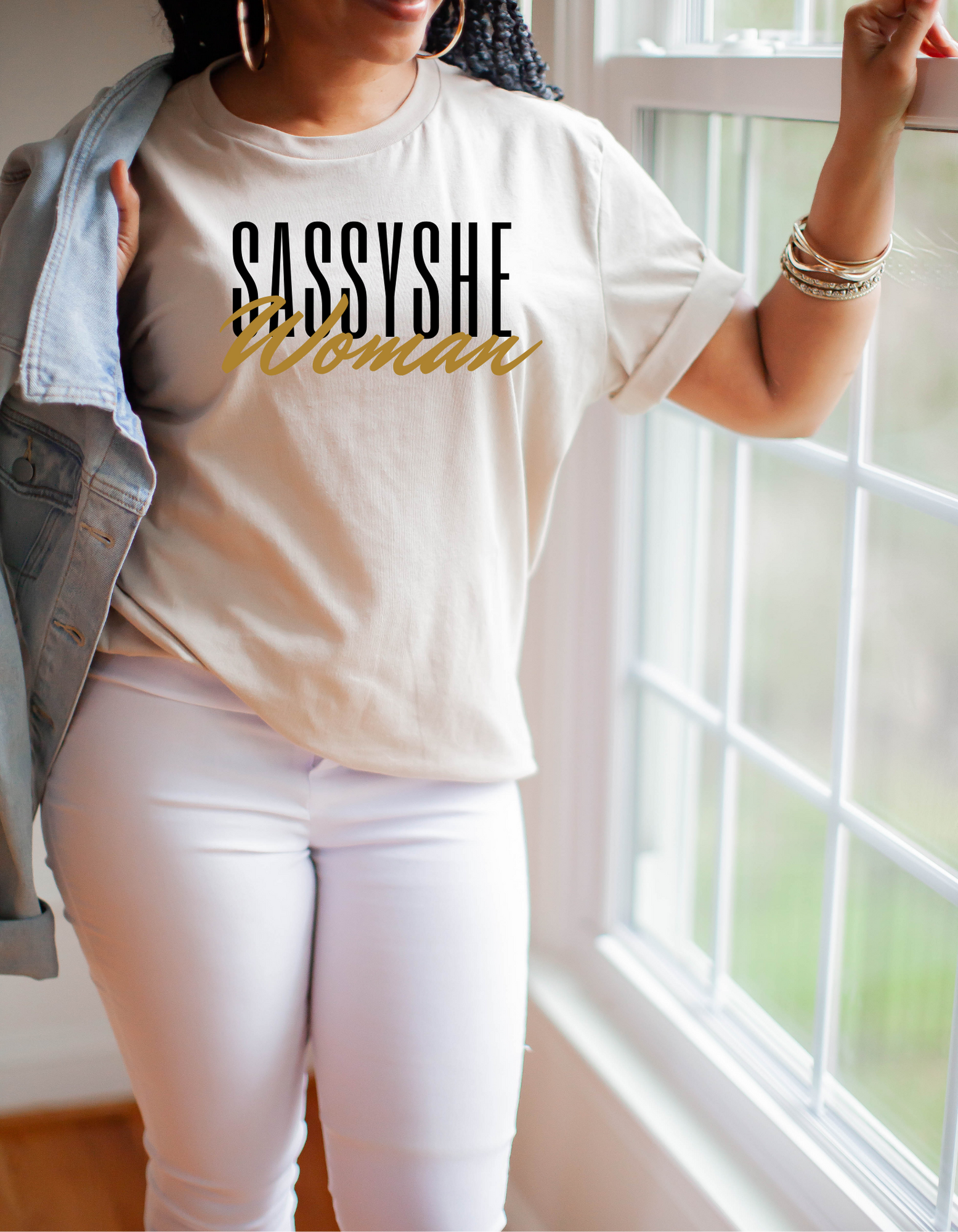 SASSYSHE WOMAN TEE